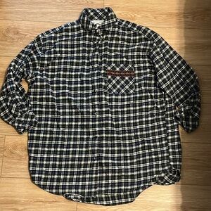 Vintage Victoria’s Secret Country flannel sleep shirt nightgown